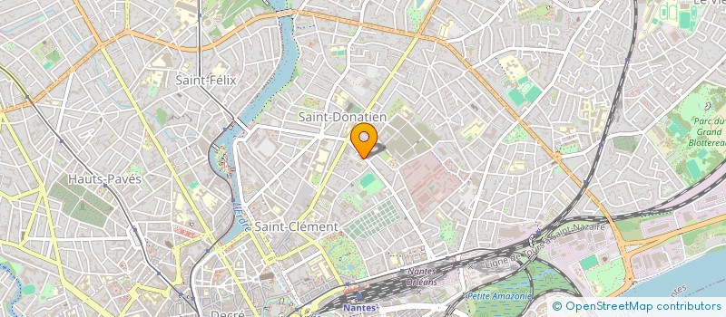 localisation de l'entreprise MADAME RAPHAELLE POUPARD à NANTES