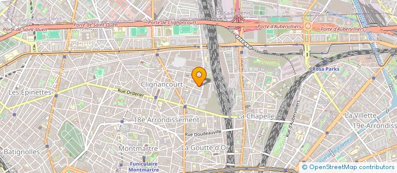 localisation de l'entreprise MADAME RAPHAELLE PRINCELLE  PARIS