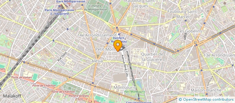 localisation de l'entreprise MADAME RAPHAELLE ROUSSEAUX  PARIS