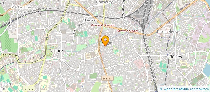 localisation de l'entreprise MADAME RAPHAELLE SAVOIRE à BEGLES