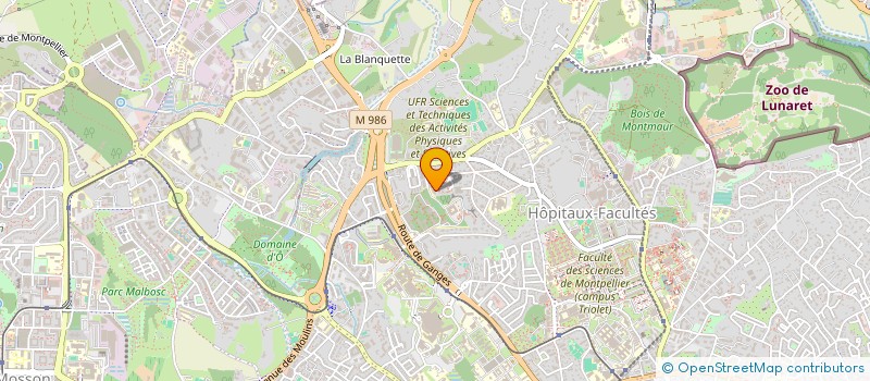 localisation de l'entreprise MADAME RAPHAELLE SMITH  MONTPELLIER