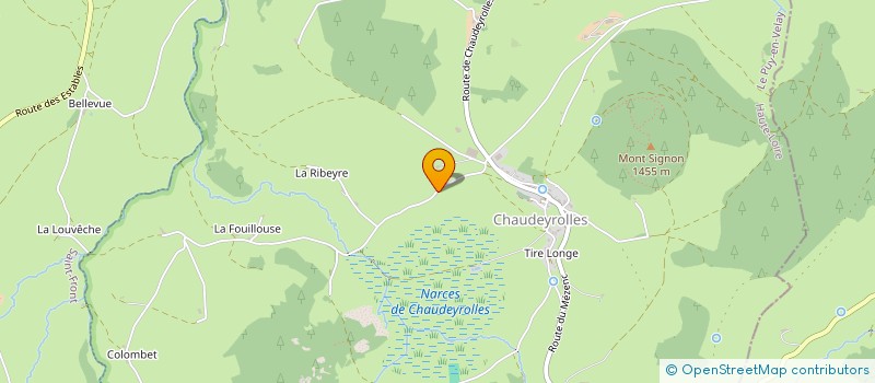 localisation de l'entreprise MADAME RAPHAELLE THIVOZ  FAY-SUR-LIGNON