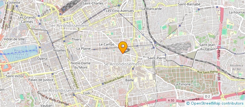 localisation de l'entreprise MADAME RAPHAELLE TUR à MARSEILLE