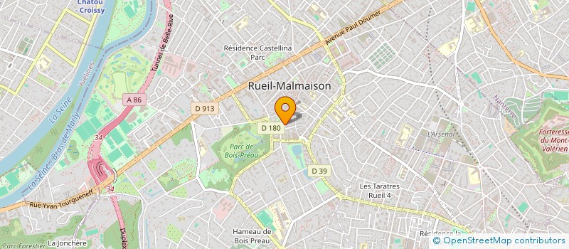 localisation de l'entreprise MADAME RAPHAELLE VALLOIS à RUEIL-MALMAISON
