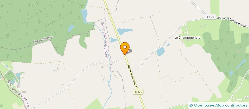 localisation de l'entreprise MADAME RAPHAELLE VIGNALI  LA CELLE-CONDE