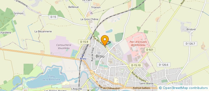 localisation de l'entreprise MADAME RAPHAELLE VOUZELAUD à BROU