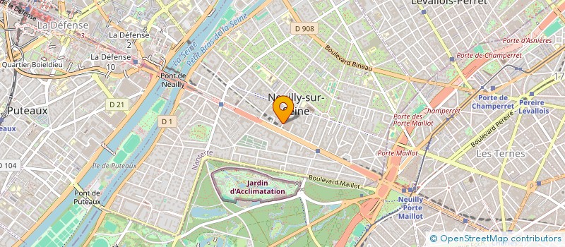 localisation de l'entreprise MADAME RAPHAELLE WILLAUME à NEUILLY-SUR-SEINE