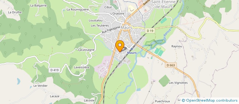 localisation de l'entreprise MADAME RAQUEL DA SILVA GONCALVES à MAURS