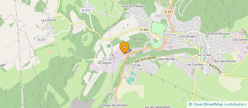 localisation de l'entreprise MADAME RAQUEL EGO  MAICHE