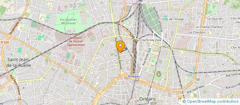 localisation de l'entreprise MADAME RAQUEL ESPINOSA CASTRO à ORLEANS