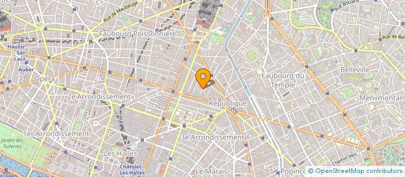 localisation de l'entreprise MADAME RAQUEL PENA HELGUERA  PARIS