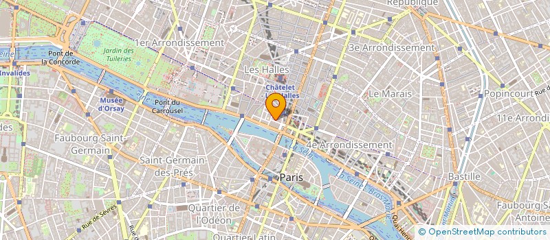 localisation de l'entreprise MADAME RAQUEL SANCHEZ GONZALEZ à PARIS