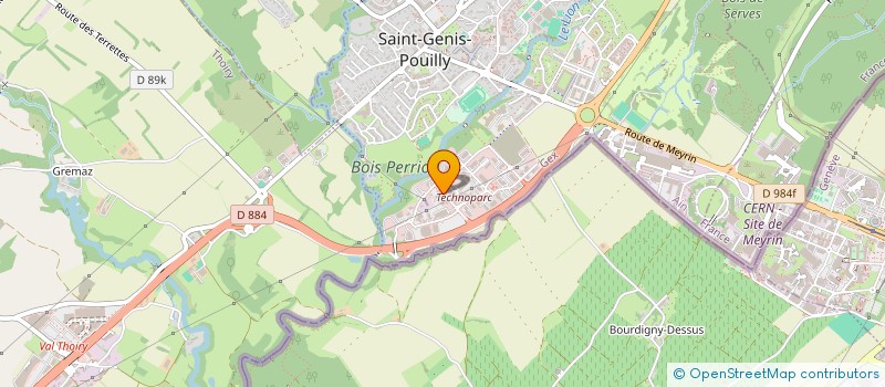 localisation de l'entreprise MADAME RASA KLIMASEVSKAJA à SAINT-GENIS-POUILLY