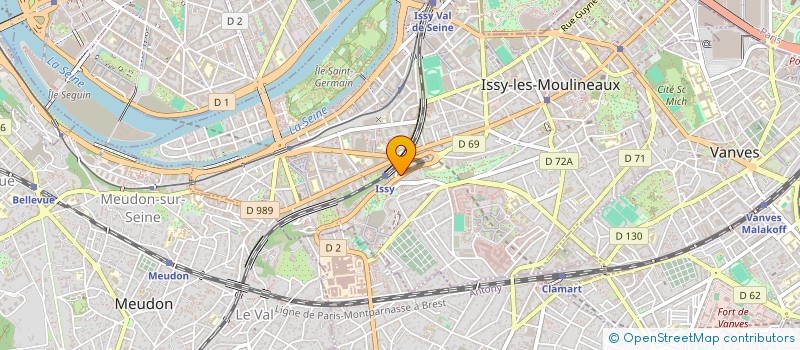 localisation de l'entreprise MADAME RASHEDA SHILA SADEK à ISSY-LES-MOULINEAUX