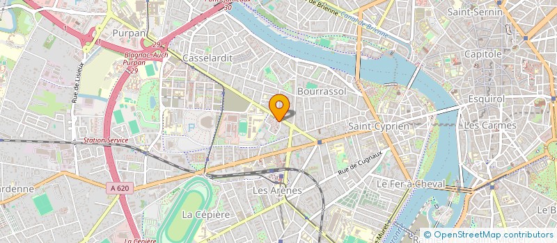 localisation de l'entreprise MADAME RASHIDA AHMED OSMAN SULIMAN à TOULOUSE