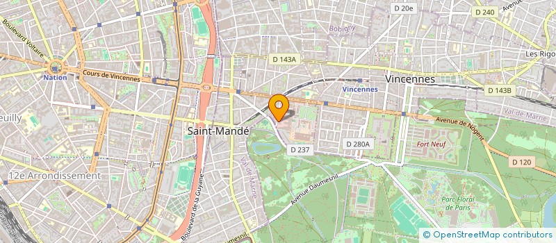 localisation de l'entreprise MADAME RASHMIE FREYCHE à SAINT-MANDE