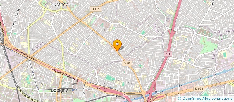 localisation de l'entreprise MADAME RASIDE TEKCE  DRANCY