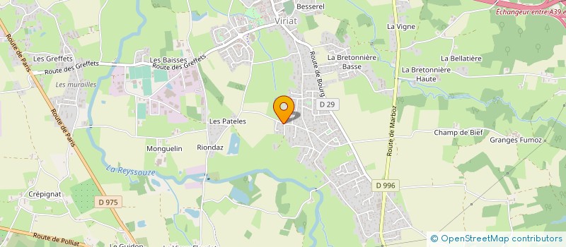 localisation de l'entreprise MADAME RASOARIVONY VOHANGINIRINA à VIRIAT