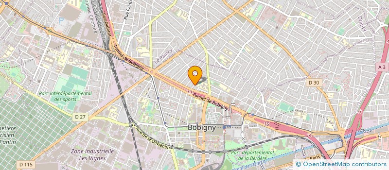 localisation de l'entreprise MADAME RASY MAN à BOBIGNY