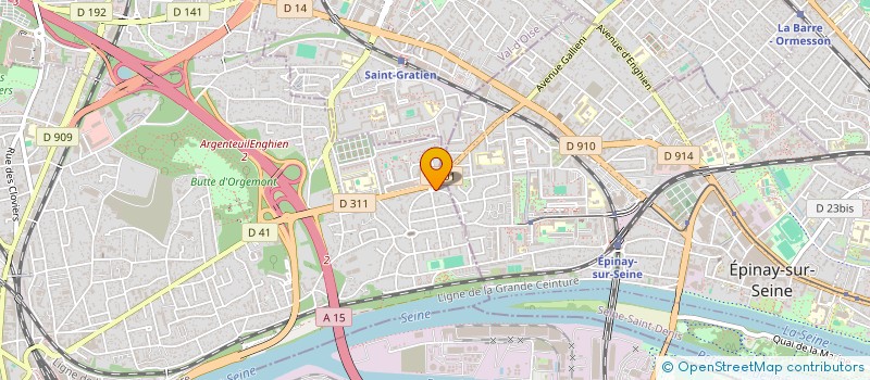 localisation de l'entreprise MADAME RATIBA ABBAS  ARGENTEUIL