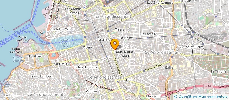 localisation de l'entreprise MADAME RATIBA ABOULA à MARSEILLE