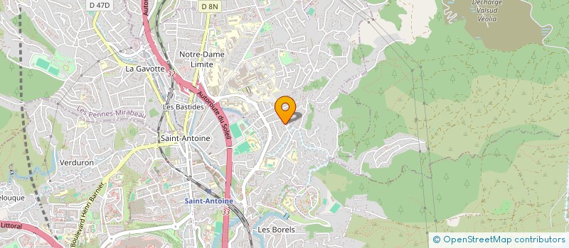 localisation de l'entreprise MADAME RATIBA BENKAMELA à MARSEILLE 15