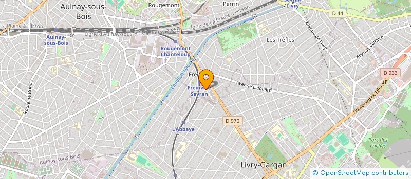 localisation de l'entreprise MADAME RATIBA BENZABA à AULNAY-SOUS-BOIS
