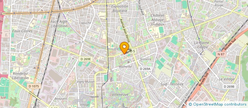 localisation de l'entreprise MADAME RATIBA BOUMAIZA à GRENOBLE