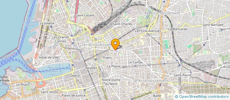 localisation de l'entreprise MADAME RATIBA BOUZERNA à MARSEILLE