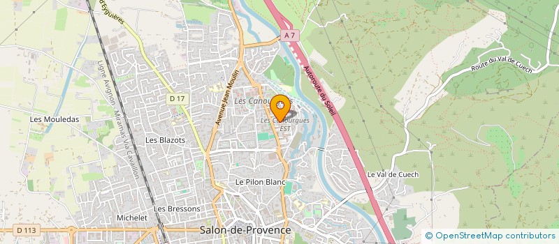 localisation de l'entreprise MADAME RATIBA MEBKHOUTI  SALON-DE-PROVENCE