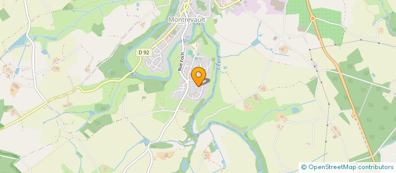 localisation de l'entreprise MADAME RATIBA RHIMI à MONTREVAULT-SUR-EVRE