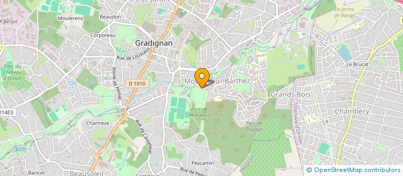 localisation de l'entreprise MADAME RATIDA HARCHOUCHE  GRADIGNAN