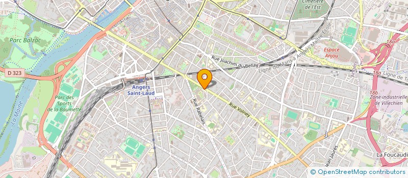 localisation de l'entreprise MADAME RATNASARI NUGRAHENI à ANGERS