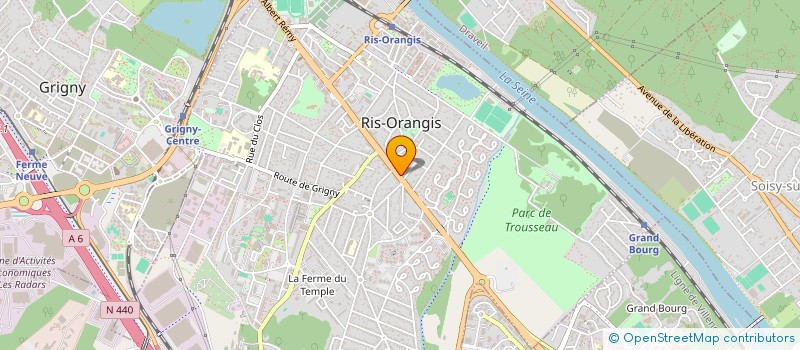 localisation de l'entreprise MADAME RATSAMEE AESOMCHIT à RIS-ORANGIS