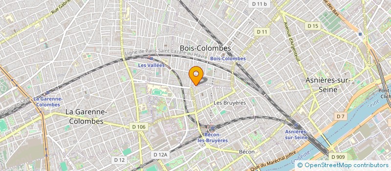 localisation de l'entreprise MADAME RATTANA PAKTHIN à BOIS-COLOMBES