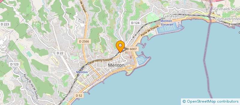 localisation de l'entreprise MADAME RATTIGORN WERGWONG à MENTON