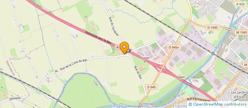 localisation de l'entreprise MADAME RAVA DUPUIS  NIEPPE