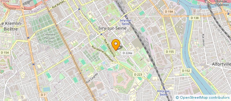 localisation de l'entreprise MADAME RAVAKA RASOANANDRASANA  IVRY-SUR-SEINE