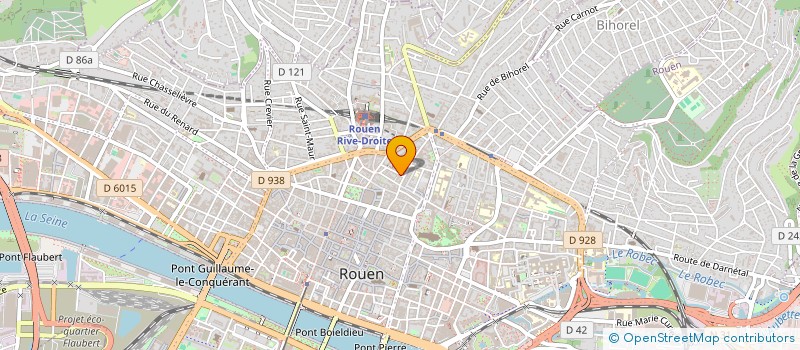 localisation de l'entreprise MADAME RAWAN BENAICHA BELLATRACH  ROUEN