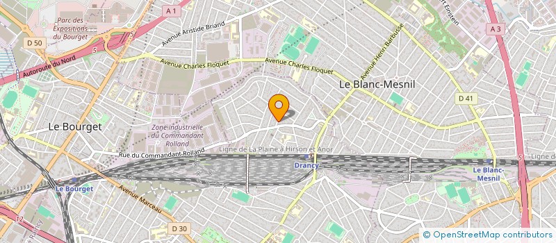 localisation de l'entreprise MADAME RAWIYA HADJADJ à DRANCY