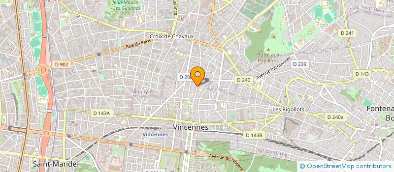 localisation de l'entreprise MADAME RAY AL ASMAR à VINCENNES