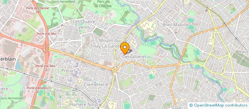 localisation de l'entreprise MADAME RAYALE KADIMOVA  NANTES