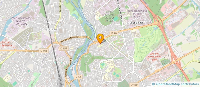 localisation de l'entreprise MADAME RAYANE DJEHICHE  EPINAL