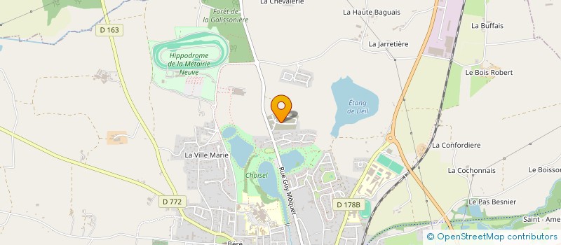 localisation de l'entreprise MADAME RAYANE NZALAKANDA  CHATEAUBRIANT