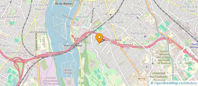 localisation de l'entreprise MADAME RAYHANE EL OUACHEKRADI à TOULOUSE