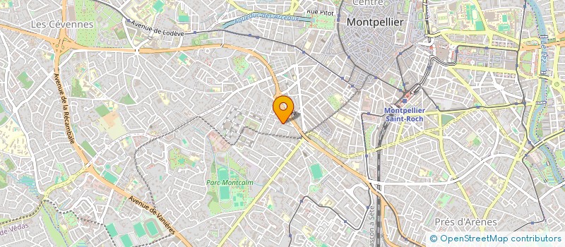 localisation de l'entreprise MADAME RAYHINA GAMBA à MONTPELLIER