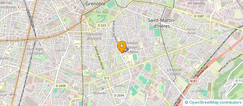 localisation de l'entreprise MADAME RAYMAR ESTEFANIA SOTOMAYOR SUBERO  GRENOBLE