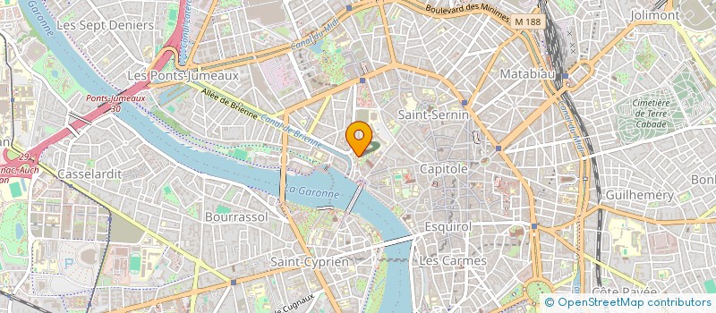 localisation de l'entreprise MADAME RAYMIA BACAR OUSSENI à TOULOUSE