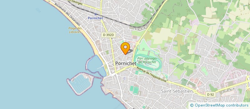 localisation de l'entreprise MADAME RAYMOND ANGE  PORNICHET