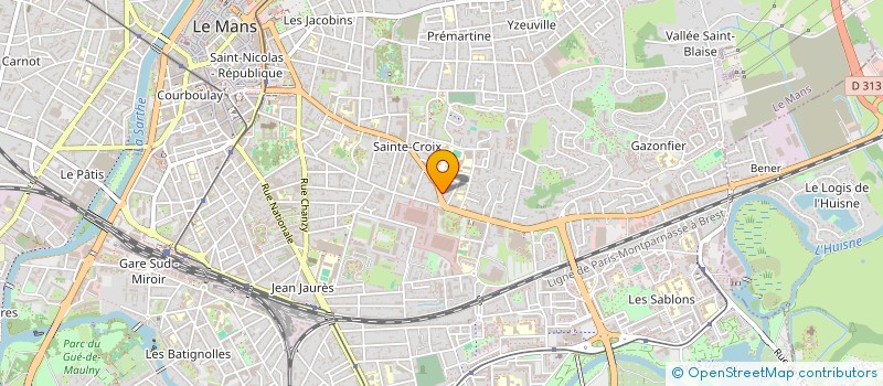 localisation de l'entreprise MADAME RAYMONDA ABBOUD à LE MANS
